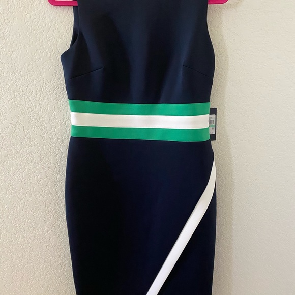 Sold!👗Tommy Hilfiger Color Block Scuba Dress - Picture 2 of 5